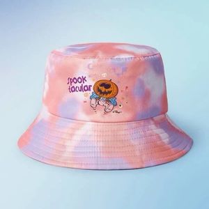 NEW✨ The Smurfs Halloween Tie Dye Spooktacular Pumpkin Bucket Hat